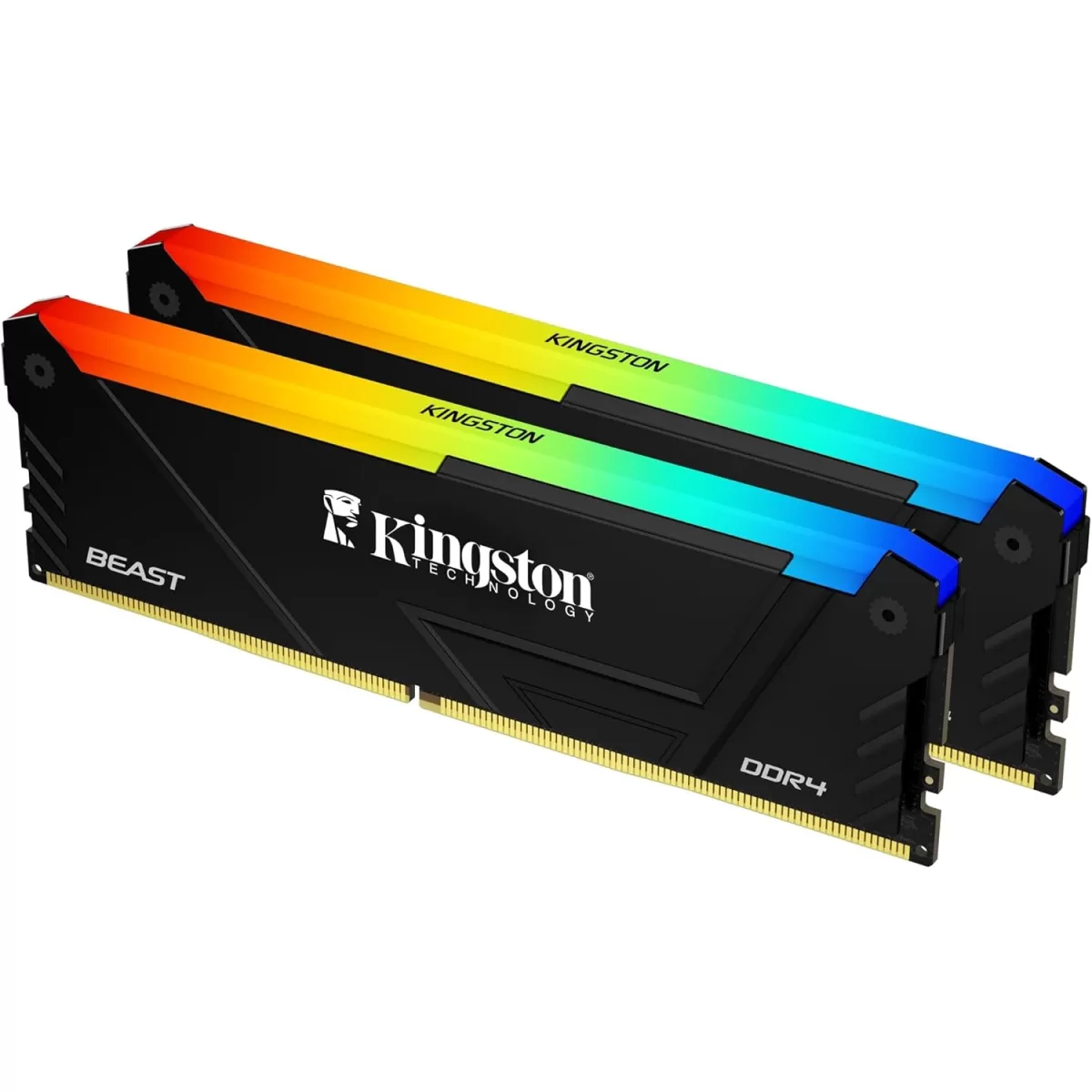 KINGSTON 16 GB (2X8GB) 3600MHz DDR4 BEAST RGB KF436C17BB2AK2/16TR PC RAM