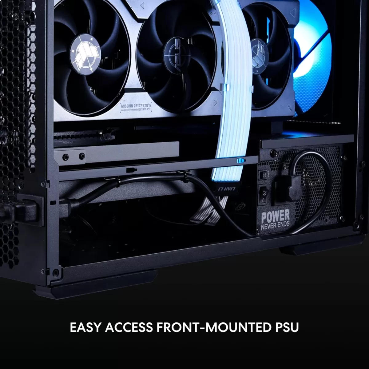 LIAN LI LANCOOL 207 4x FAN MID-TOWER SİYAH ATX KASA G99.LAN207RX.00