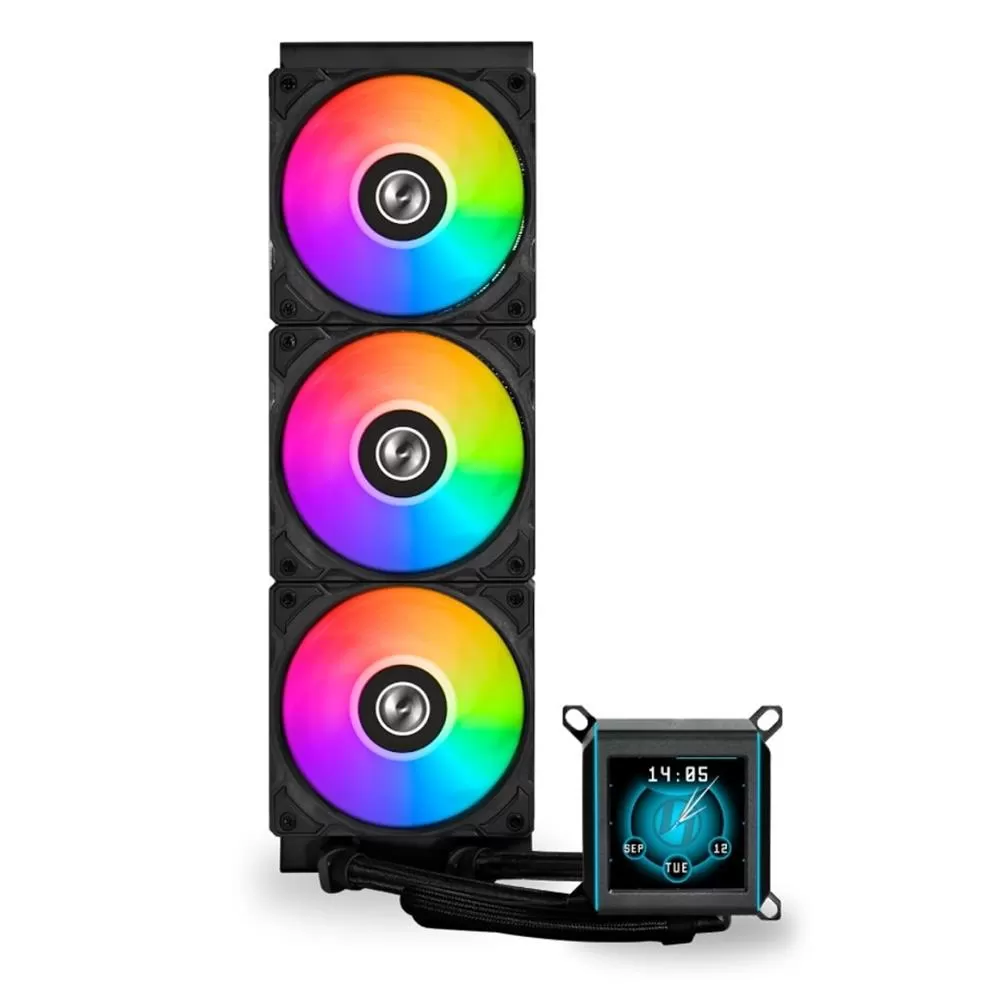 LIAN LI GALAHAD II LCD SL-INFINITY 360MM LGA1700/AM5 SOKET SİYAH İŞLEMCİ SIVI SOĞUTUCU G89.GA2ALCD36INB.00