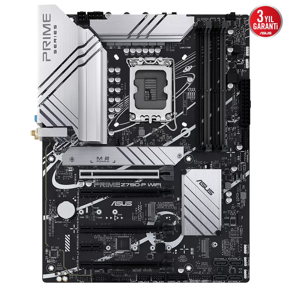 ASUS PRIME Z790-P WIFI 4xDDR5 HDMI/DP 3xM.2 1xGLAN 1700P ANAKART