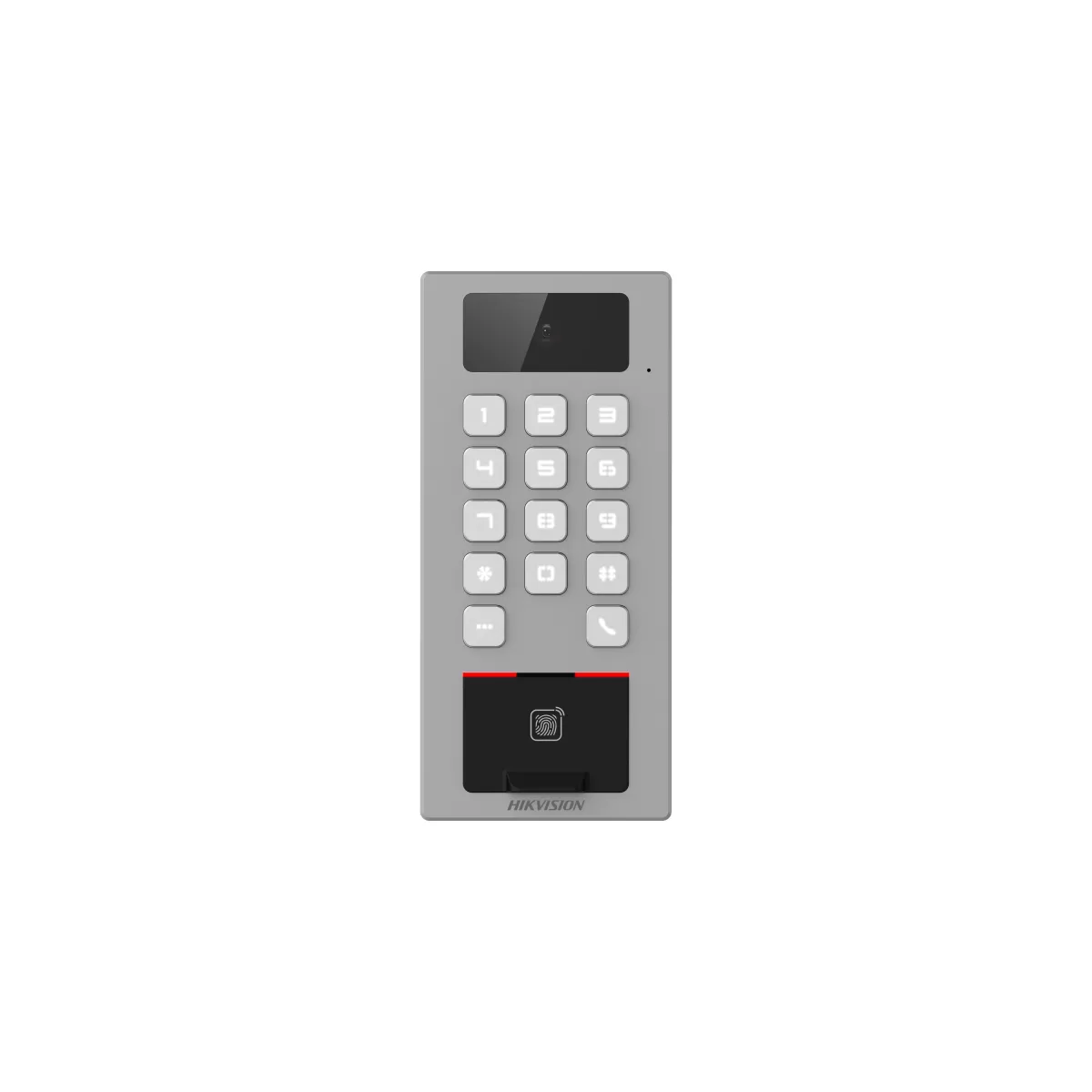 HIKVISION DS-K1T502DBFWX-C KEYPADLİ PARMAK İZİ KART OKUYUCU BAĞIMSIZ TERMİNAL