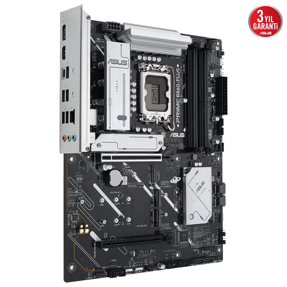 ASUS PRIME B860-PLUS-CSM 4x DDR5 DP/HDMI 3x M.2 1x 2.5GLAN USB3.2 1851P ANAKART