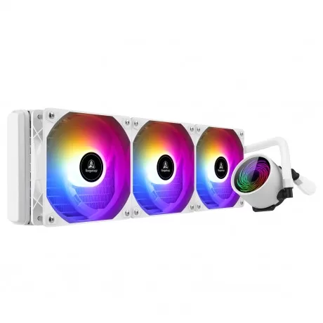 SEGOTEP BeVere BEYAZ 360MM 1851p/1700p/AM5/AM4 SIVI SOĞUTMALI CPU FAN ARGB         