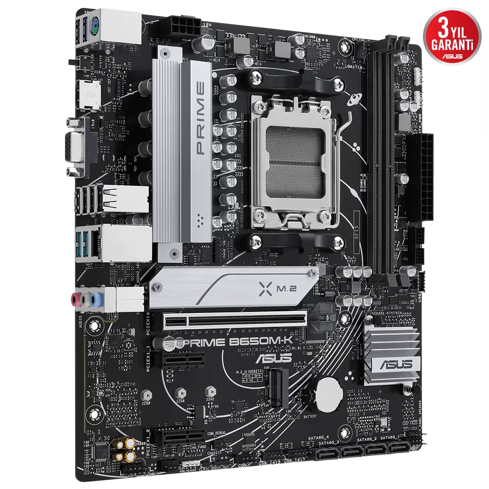 ASUS PRIME B650M-K 2xDDR5 VGA HDMI 2xM.2 AM5 ANAKART