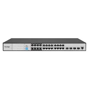 FOREDGE PS5028GT 24 PORT 10/100/1000 24 PORT POE 4X10G SFP 360W YONETILEBILIR RACK MOUNT SWITCH