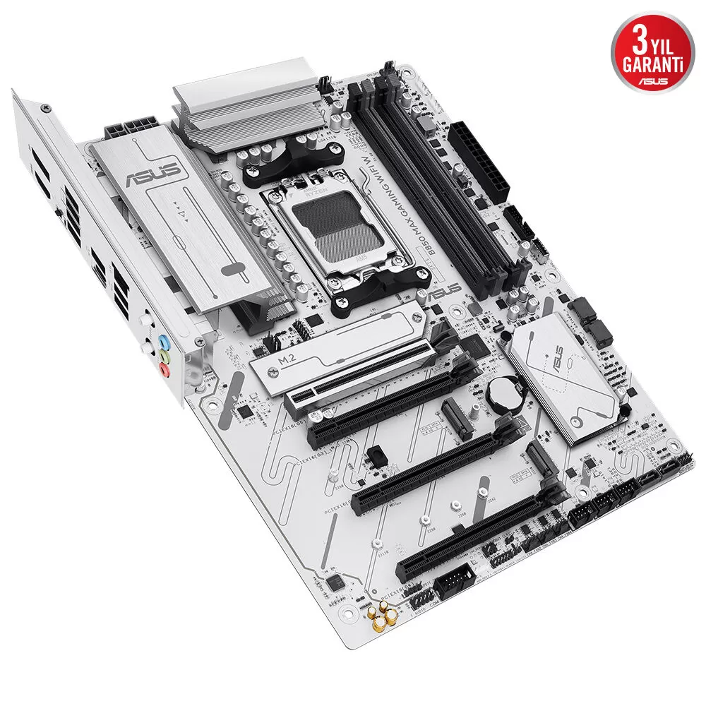 ASUS B850 MAX GAMING WIFI W 4xDDR5 HDMI+DP 3xM.2 AM5 ANAKART