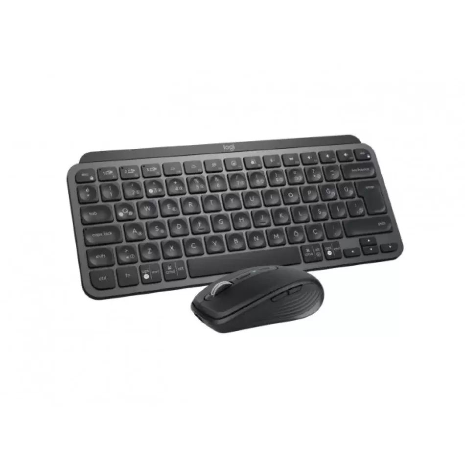 LOGITECH MX KEYS MİNİ COMBO KABLOSUZ KURUMSAL SİYAH 920-011063 KLAVYE+MOUSE