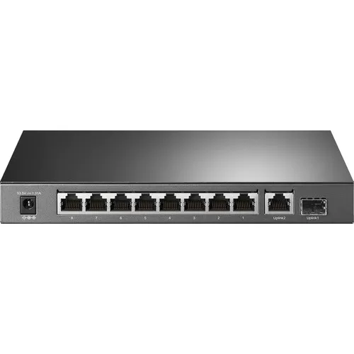 TP-LINK TL-SG1210P 10 PORT 10/100/1000 8 PORT POE+ 1 PORT UPLINK+ 1 SFP 63WATT DESKTOP SWITCH