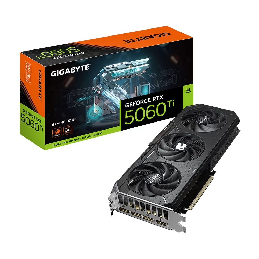 GIGABYTE GV-N506TGAMING OC-8GD RTX5060TI 8GB DDR7 128Bit 3xDP/1xHDMI