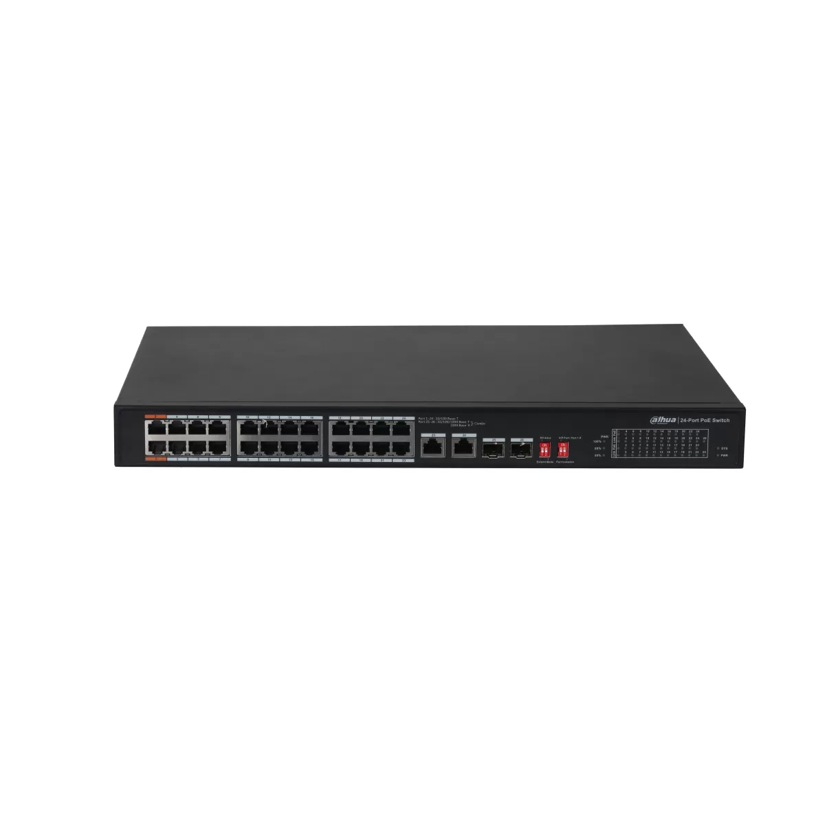 DAHUA PFS3226-24ET-240 24 PORT 10/100 2xSFP 240W POE SWITCH