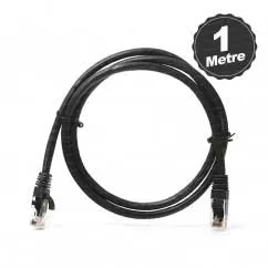 DARK DK-CB-NT6U100B 1MT UTP CAT6 PATCH KABLO SIYAH AWG24/7