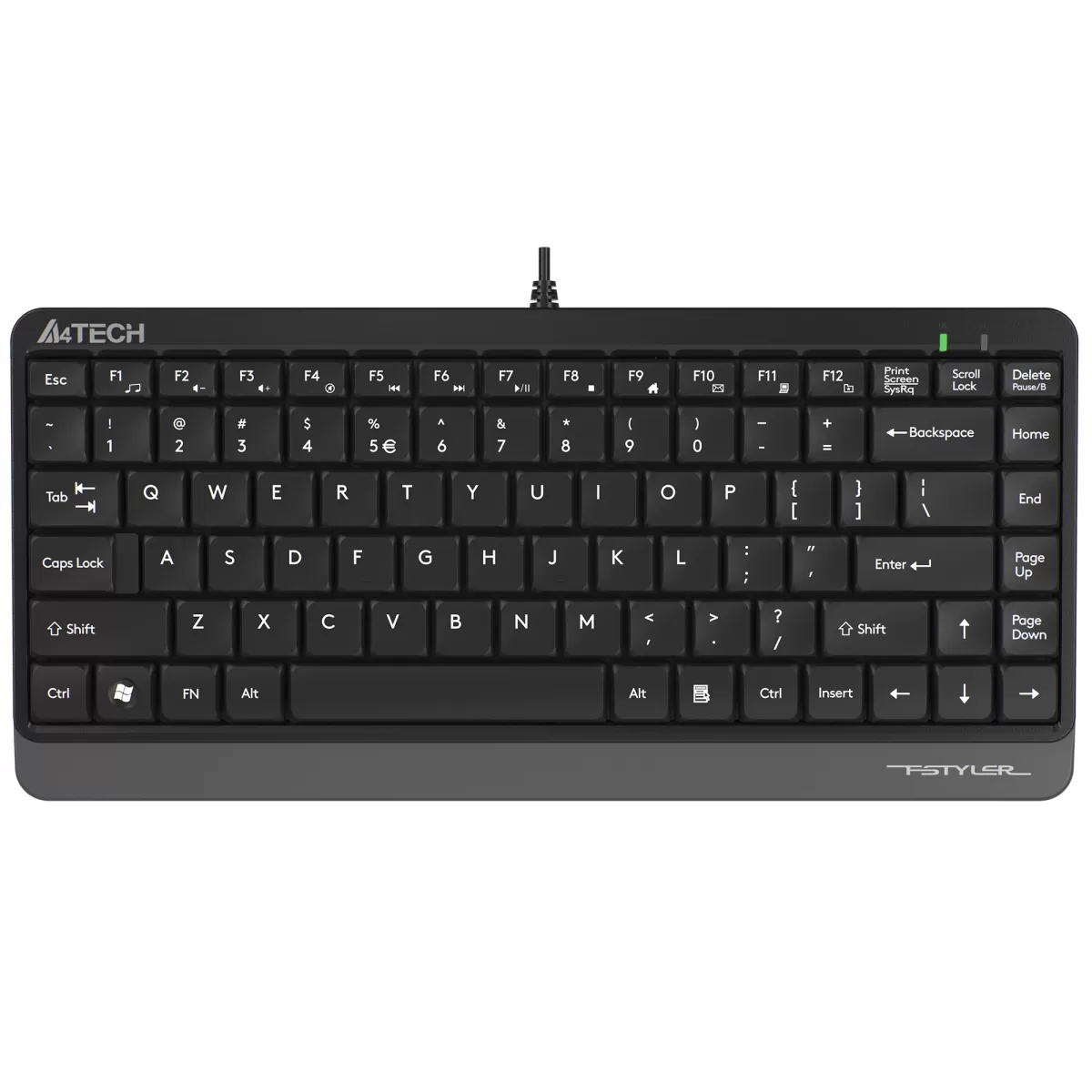 A4 TECH FK11 USB MULTİMEDYA GRİ MİNİ Q KLAVYE