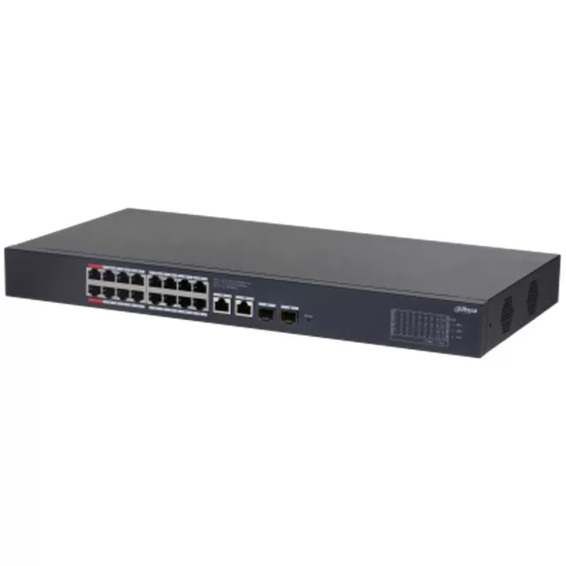 DAHUA CS4220-16GT-135 20 PORT 10/100/1000 16 PORT POE +2SFP 135 WATT YONETILEBILIR SWITCH
