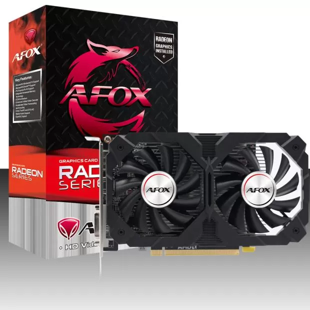 AFOX AFRX550-8192D5H2-V2 RX 550 8GB DDR5 128Bit VGA/DVI/HDMI 16X