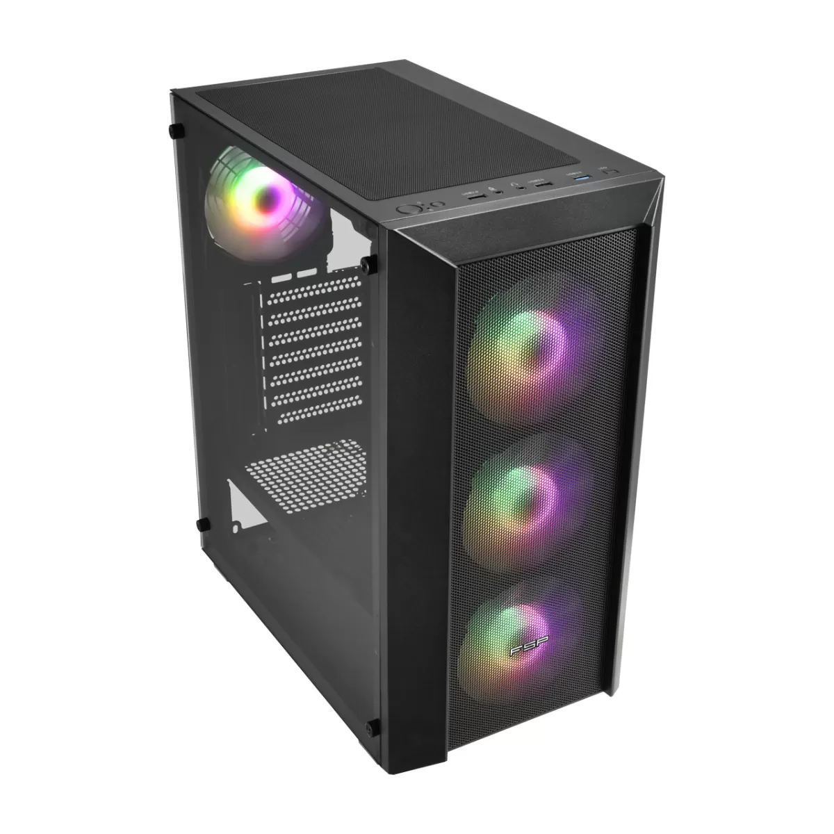 FSP CMT318 750W 80+ GEN5 4x FAN E-ATX SİYAH GAMING KASA